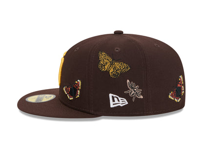 San Diego Padres Butterfly Garden Baseball Cap