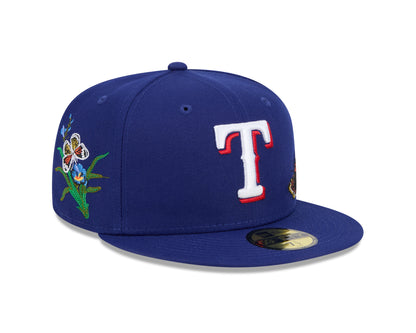 Texas Rangers Butterfly Garden Baseball Cap