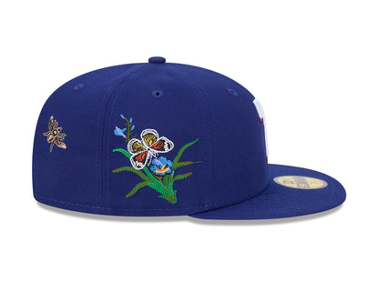 Texas Rangers Butterfly Garden Baseball Cap