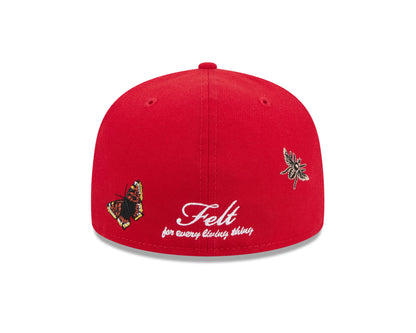 Washington Nationals Butterfly Garden Baseball Cap