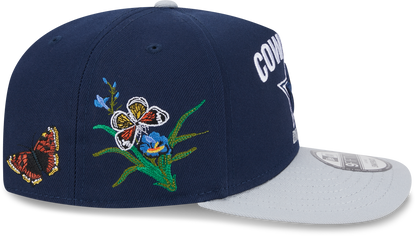 Dallas Cowboys Butterfly Garden 950 Snapback Cap