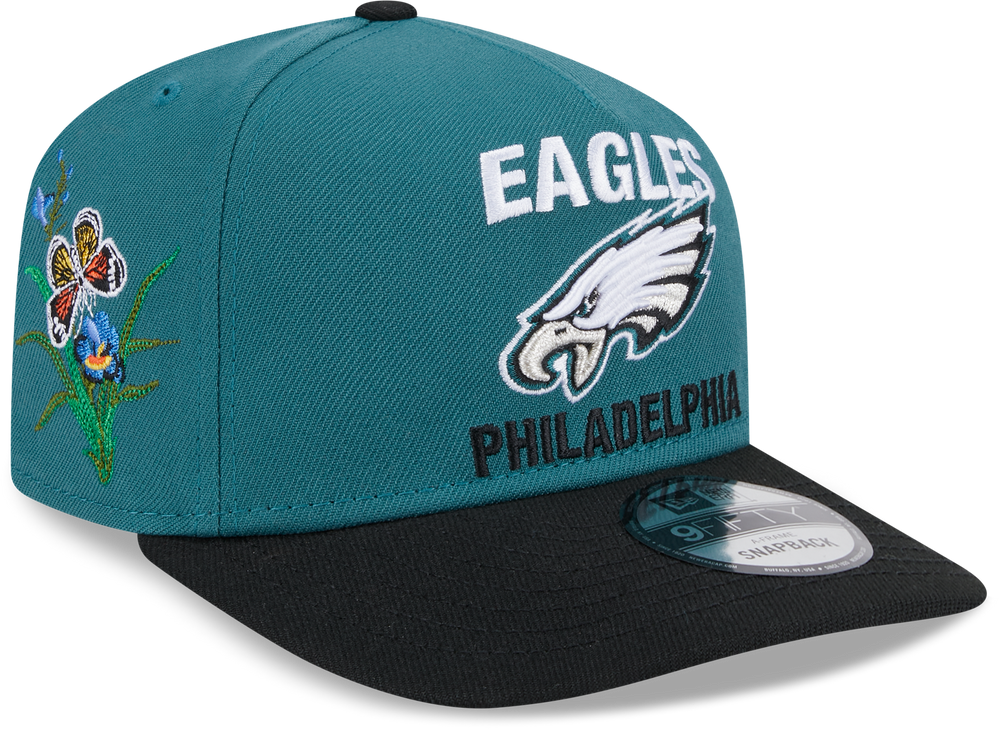 Philadelphia Eagles Butterfly Garden 950 Snapback Cap