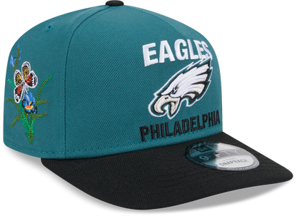 Philadelphia Eagles Butterfly Garden 950 Snapback Cap