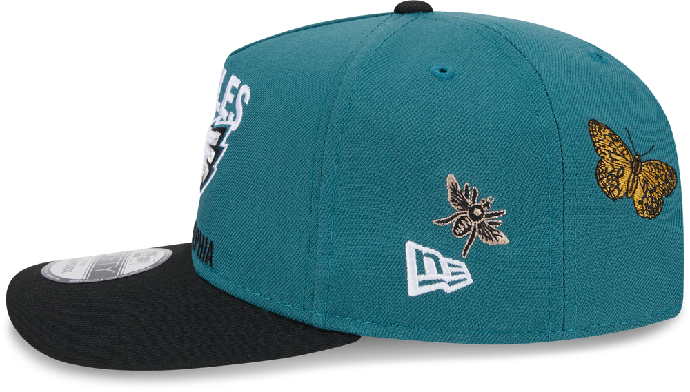 Philadelphia Eagles Butterfly Garden 950 Snapback Cap