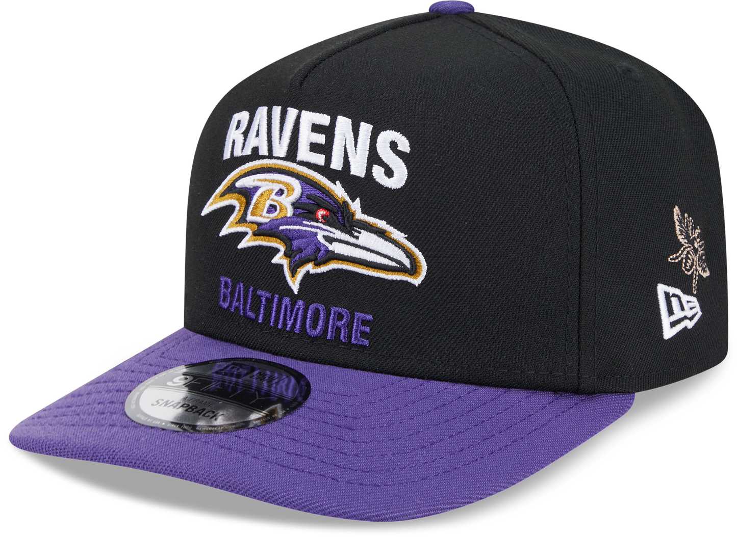 Baltimore Ravens Butterfly Garden 950 Snapback Cap