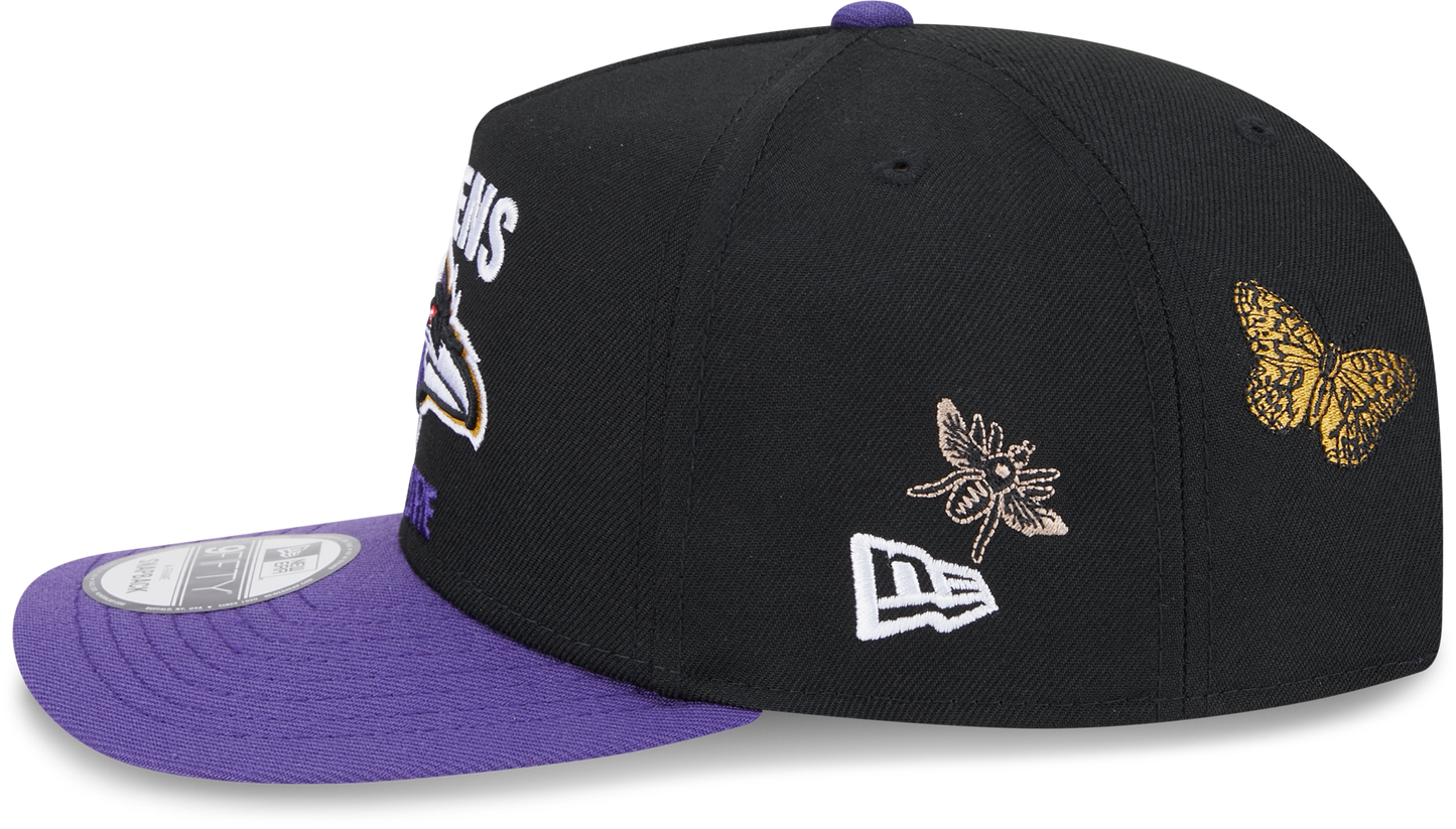 Baltimore Ravens Butterfly Garden 950 Snapback Cap