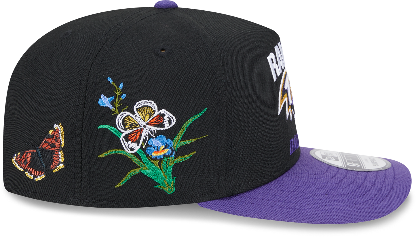 Baltimore Ravens Butterfly Garden 950 Snapback Cap