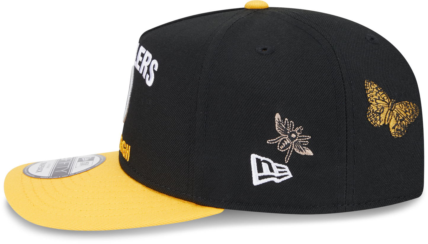 Pittsburgh Steelers Butterfly Garden 950 Snapback Cap