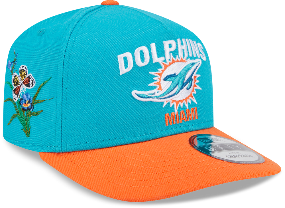 Miami Dolphins Butterfly Garden 950 Snapback Cap