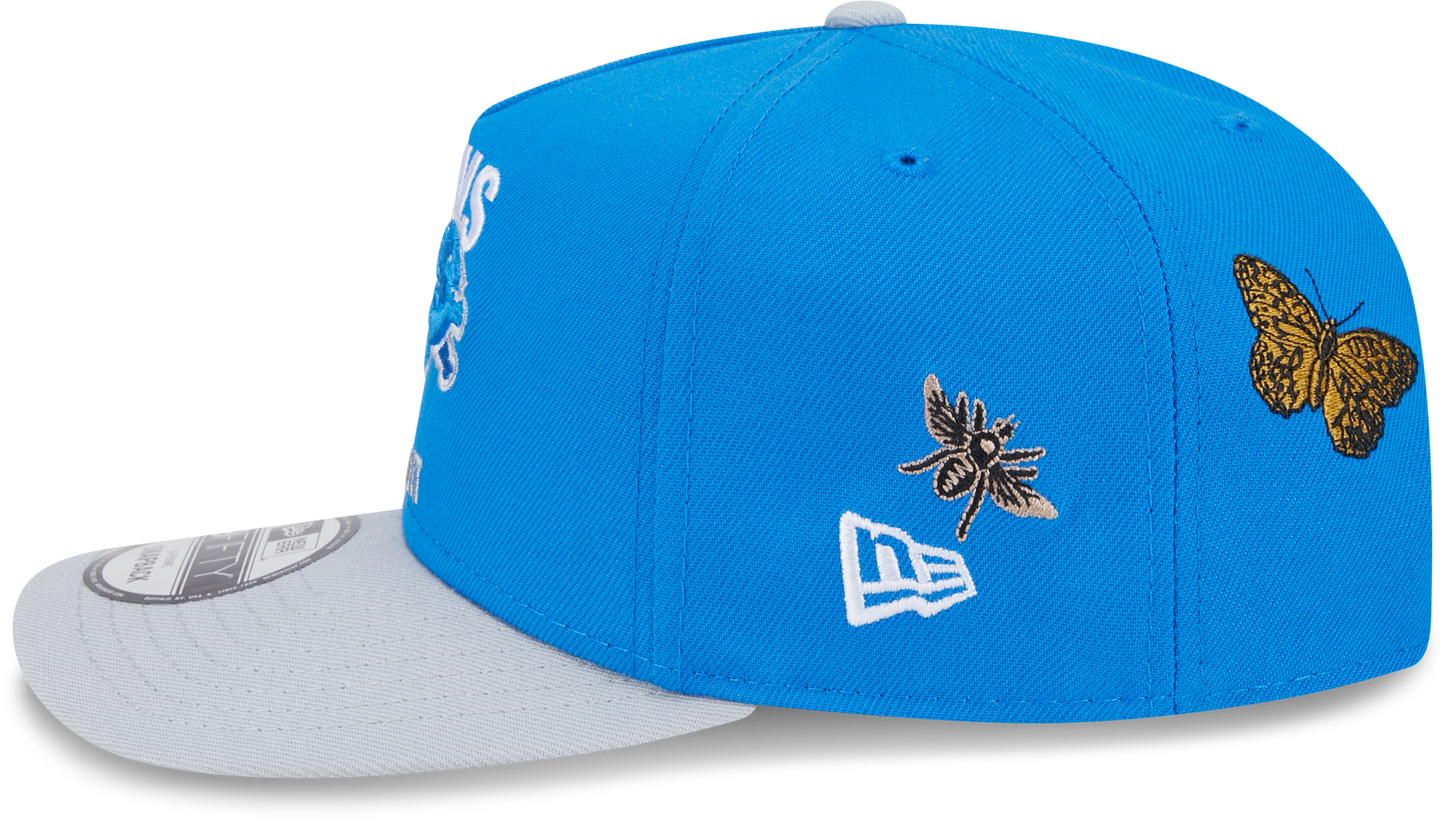 Detroit Lions Butterfly Garden 950 Snapback Cap