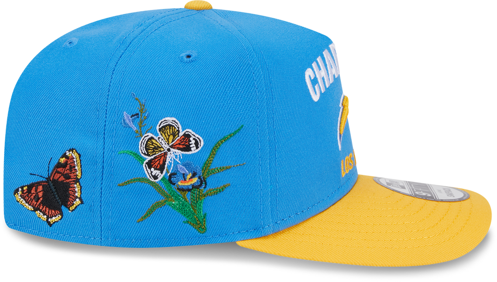 Los Angeles Chargers Butterfly Garden 950 Snapback Cap