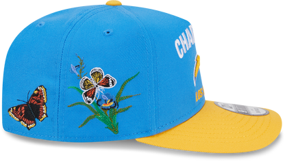 Los Angeles Chargers Butterfly Garden 950 Snapback Cap