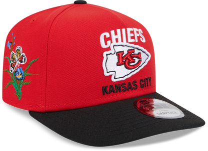 Kansas City Chiefs Butterfly Garden 950 Snapback Cap