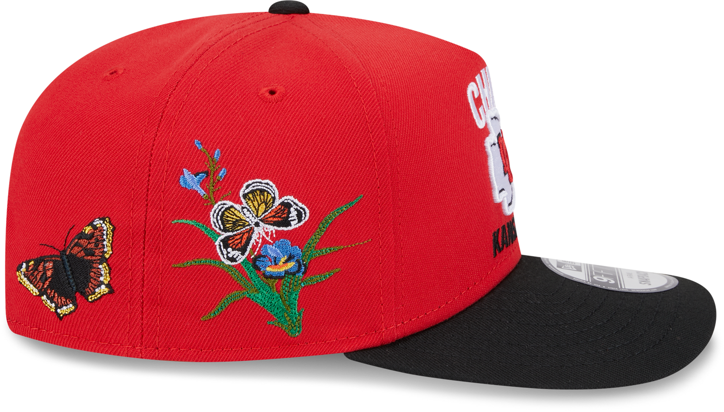 Kansas City Chiefs Butterfly Garden 950 Snapback Cap