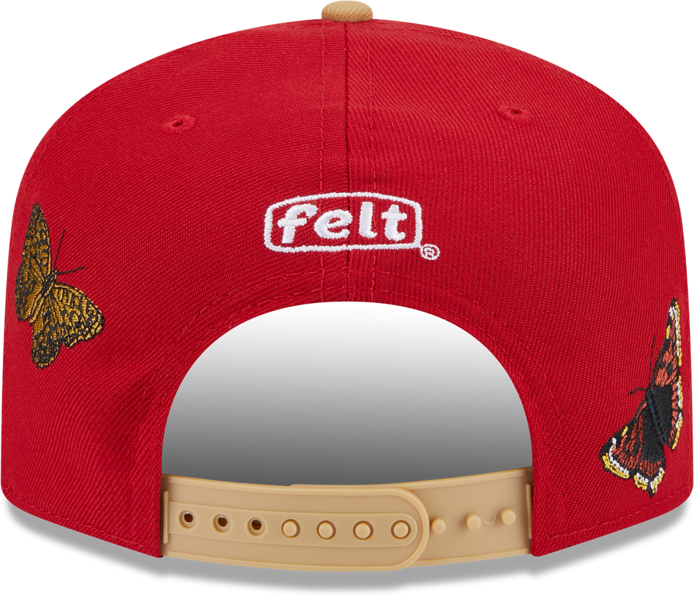 San Francisco 49ers Butterfly Garden 950 Snapback Cap