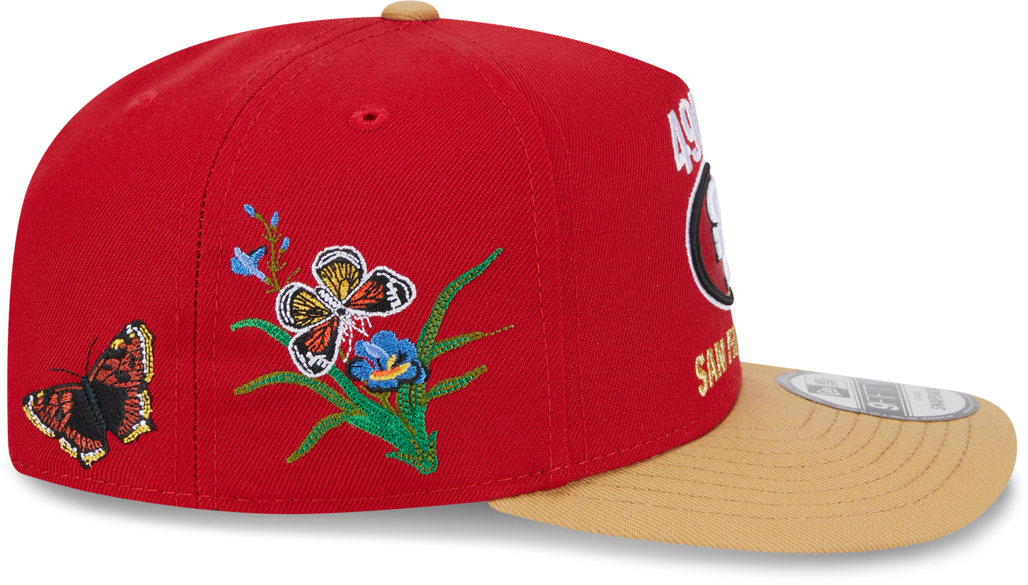 San Francisco 49ers Butterfly Garden 950 Snapback Cap