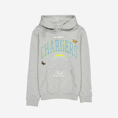 Los Angeles Chargers Butterfly Garden Hoodie