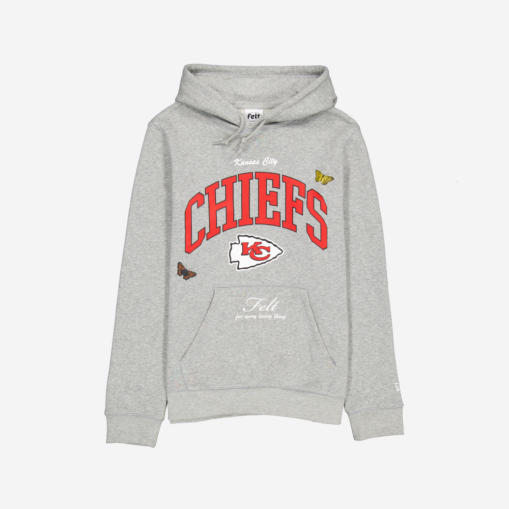 Kansas City Chiefs Butterfly Garden Hoodie