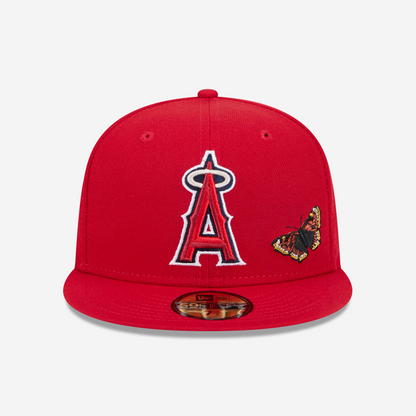 Anaheim Angels Butterfly Garden Baseball Cap