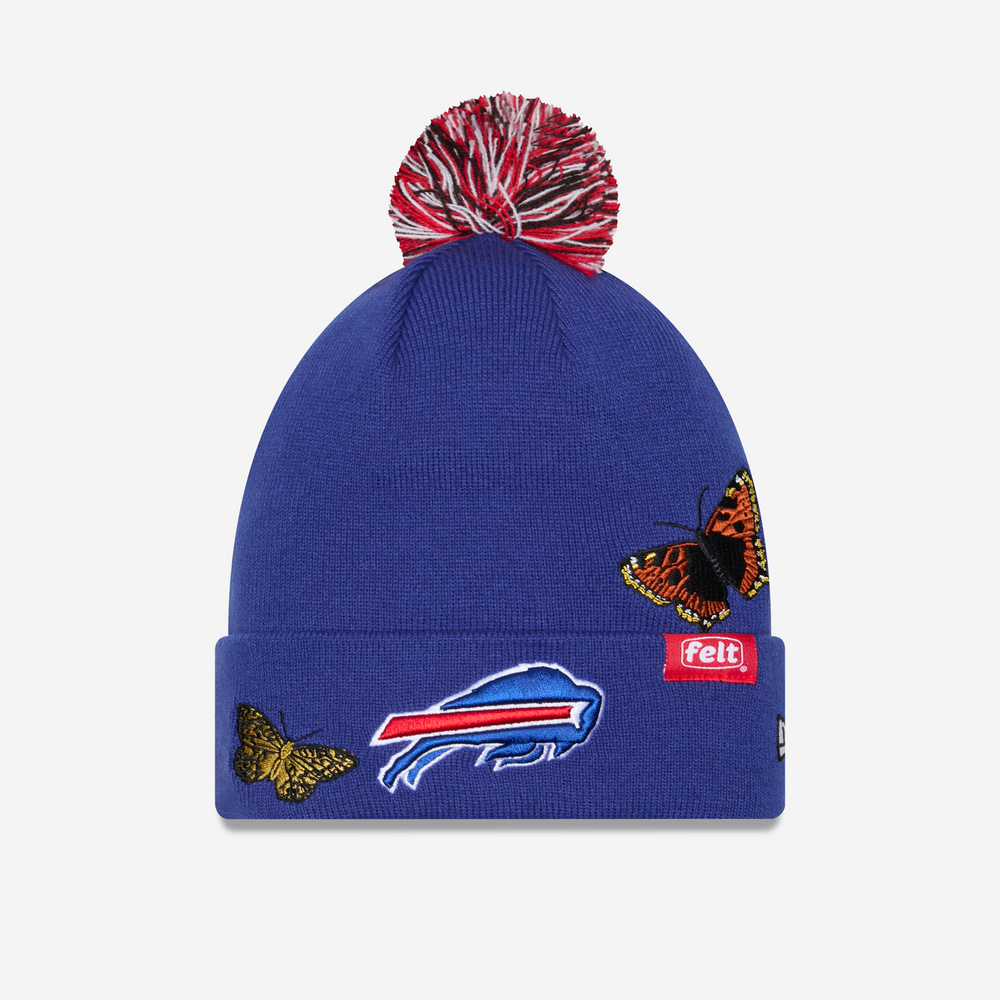 Buffalo Bills Butterfly Garden Beanie