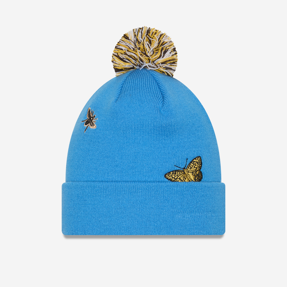 Los Angeles Chargers Butterfly Garden Beanie