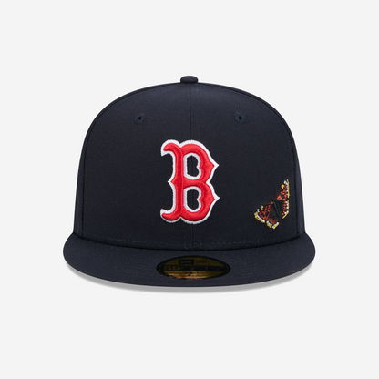 Boston Red Sox Butterfly Garden Baseball Cap