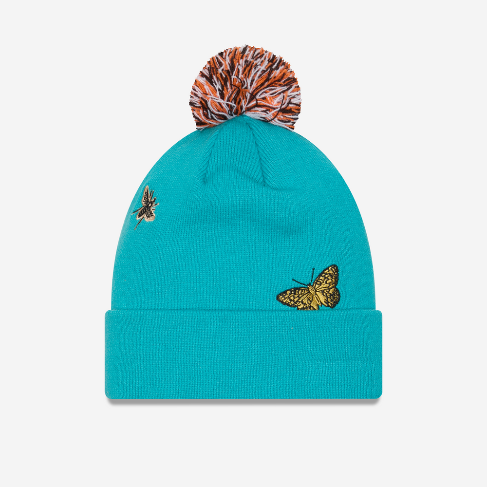 Miami Dolphins Butterfly Garden Beanie