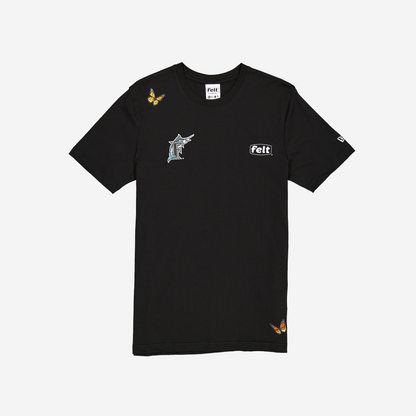 Florida Marlins Cooperstown Butterfly Tee