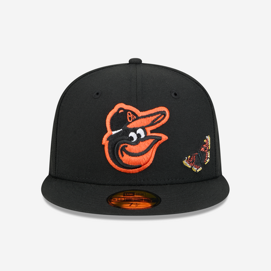 Baltimore Orioles Butterfly Garden Baseball Cap