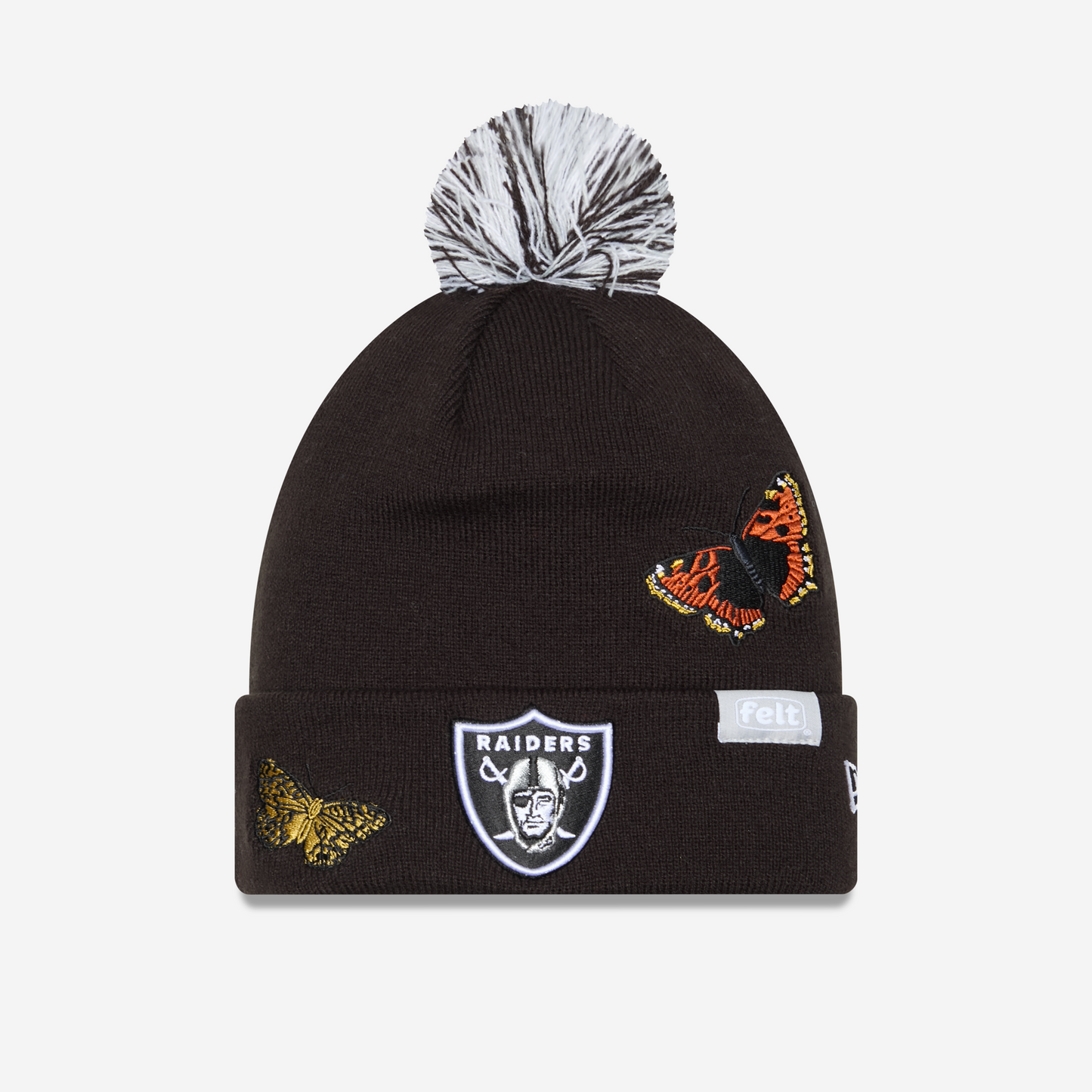 Las Vegas Raiders Butterfly Garden Beanie