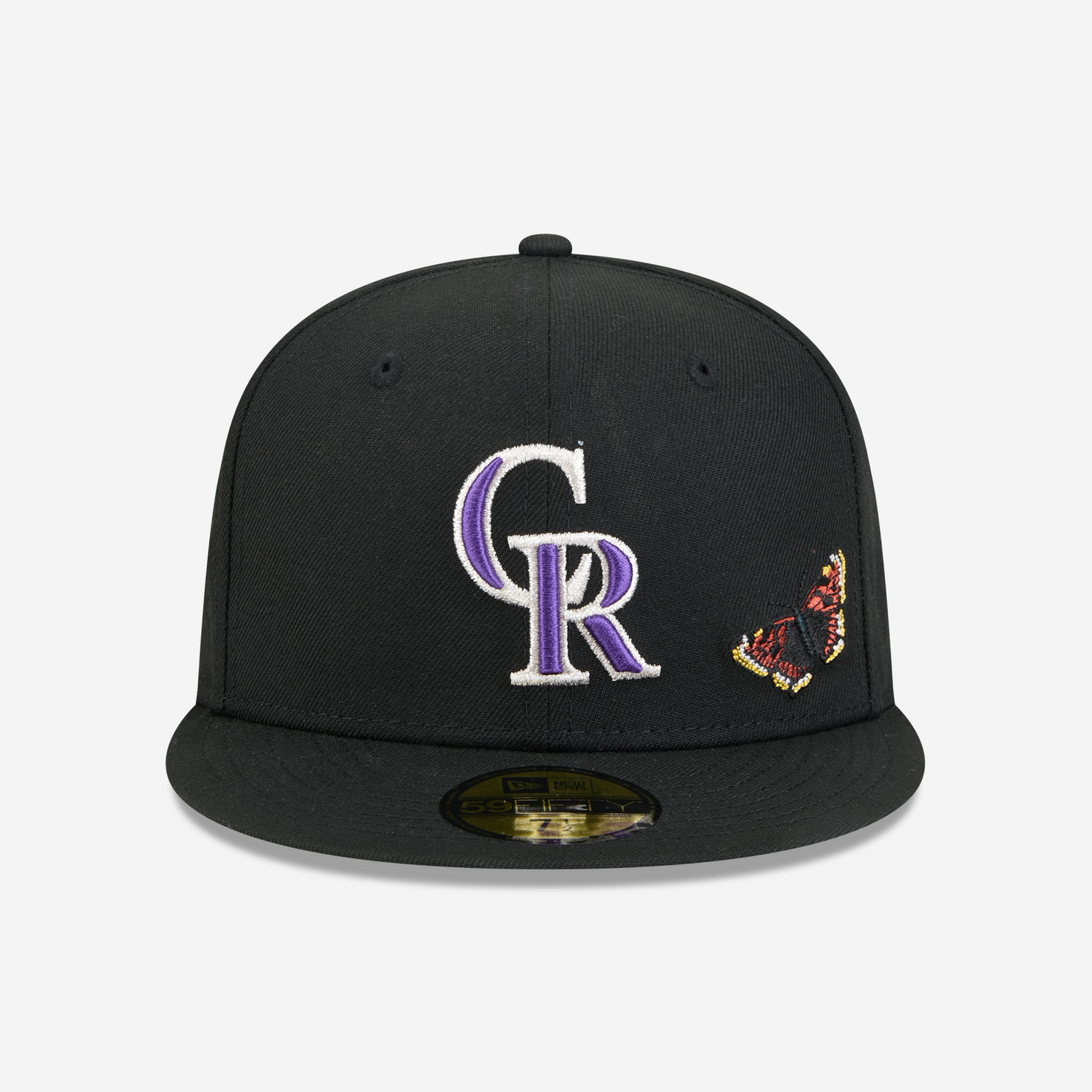 Colorado Rockies Butterfly Garden Baseball Cap Felt For Every Living Thing