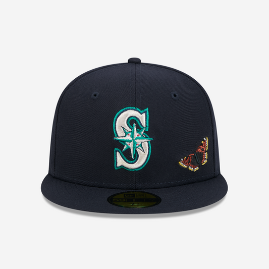 Seattle Mariners Butterfly Garden Baseball Cap