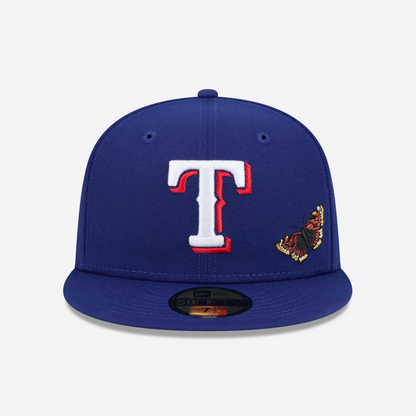 Texas Rangers Butterfly Garden Baseball Cap