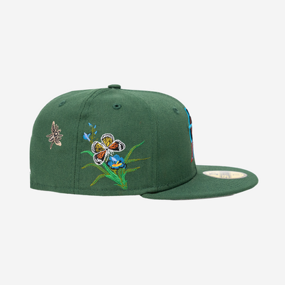 Miami Marlins Butterfly Garden Baseball Cap