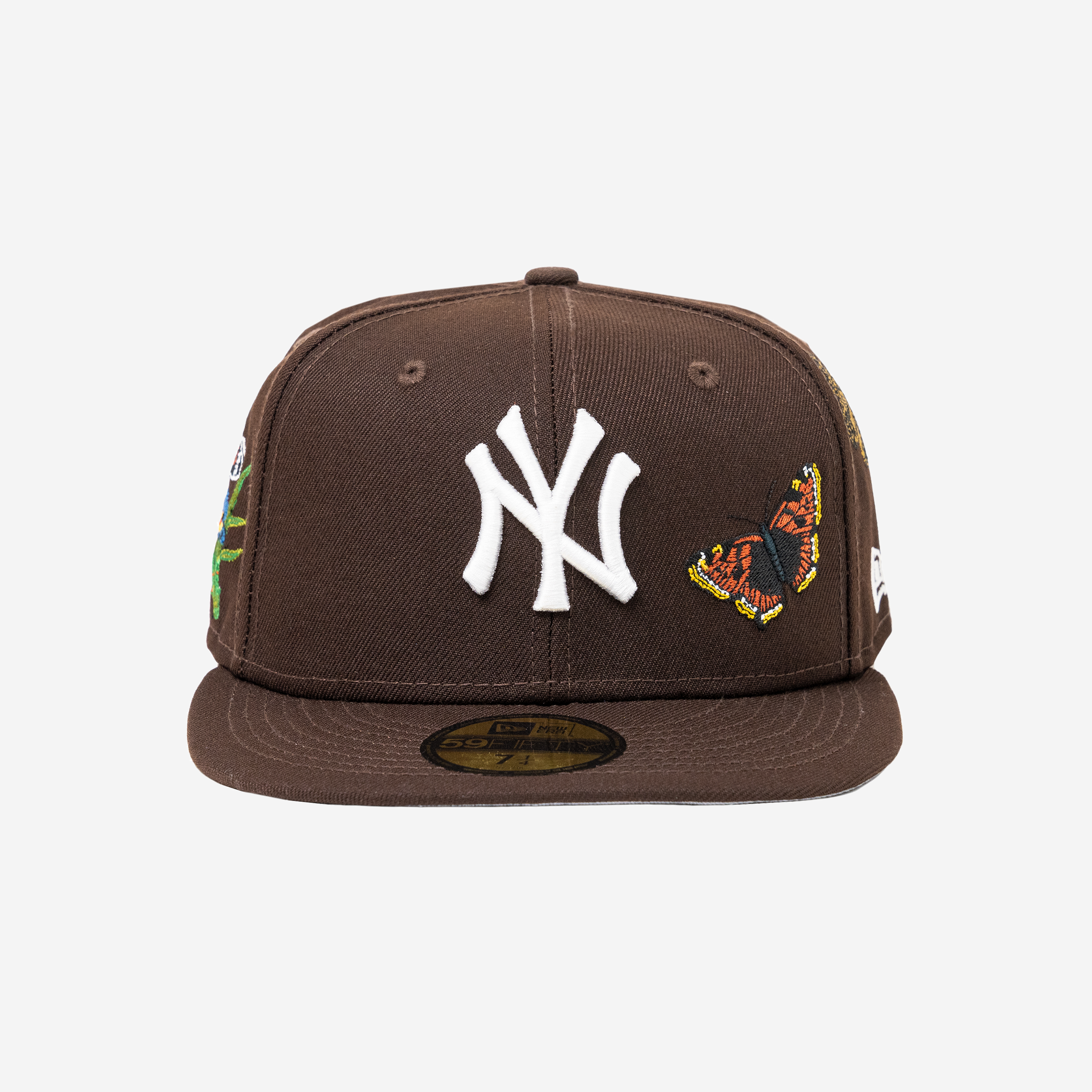 Fitted Long Brim Hat YANKEES 7 5 8 XL 帽子 - srlteducation.com