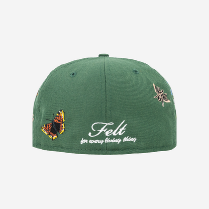 Miami Marlins Butterfly Garden Baseball Cap