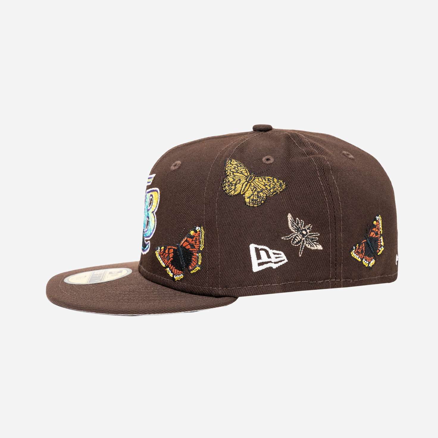 Tampa Bay Rays Butterfly Garden Baseball Cap