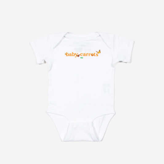 Baby Carrots Butterfly Onesie