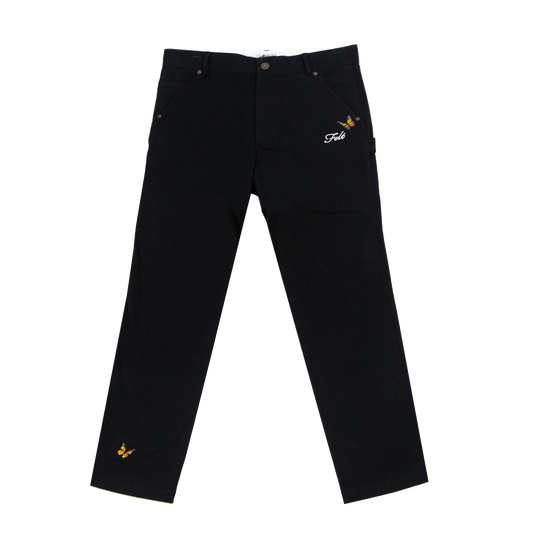 Butterfly Garden Pants Black