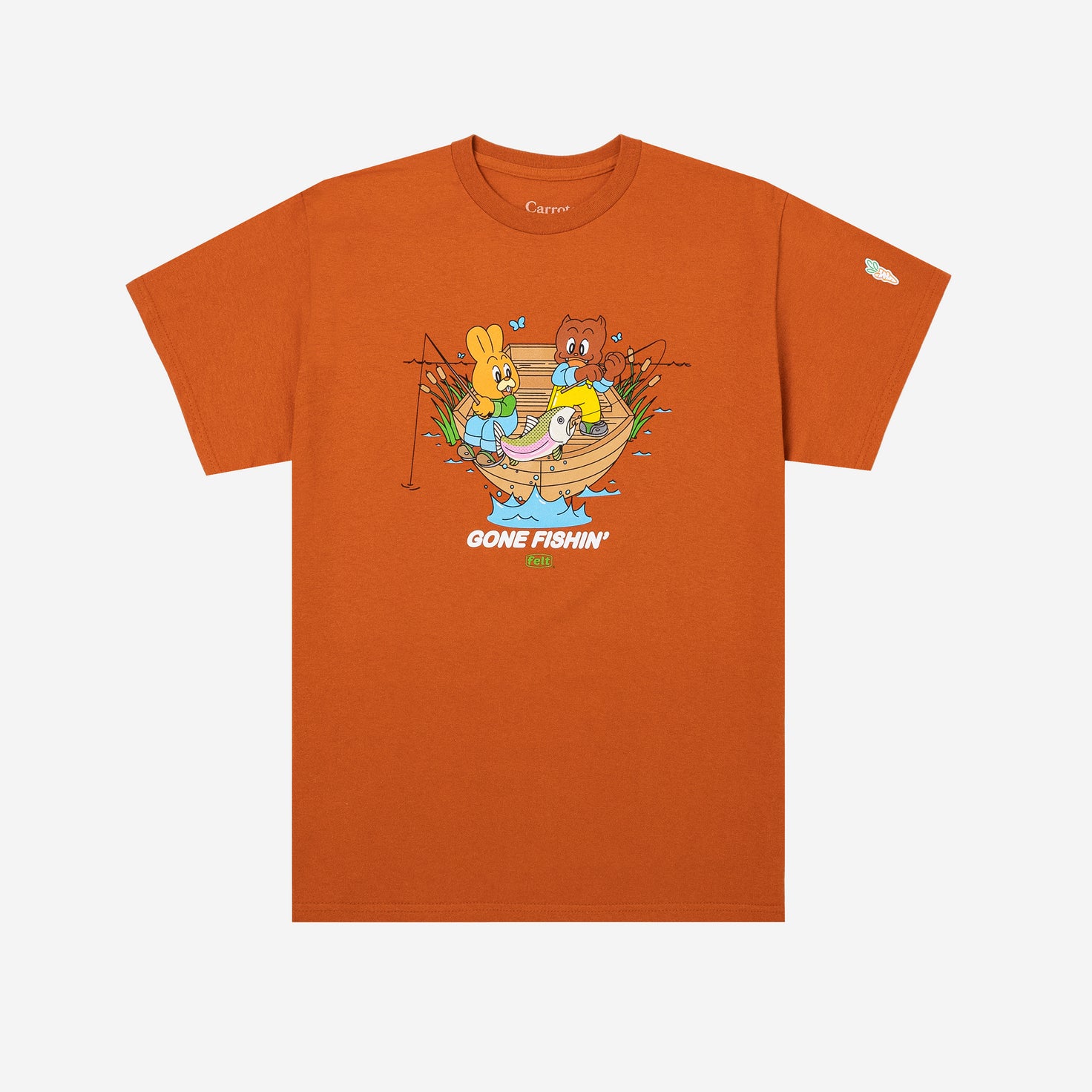Gone Fishing Tee - Felt - For Every Living Thing
