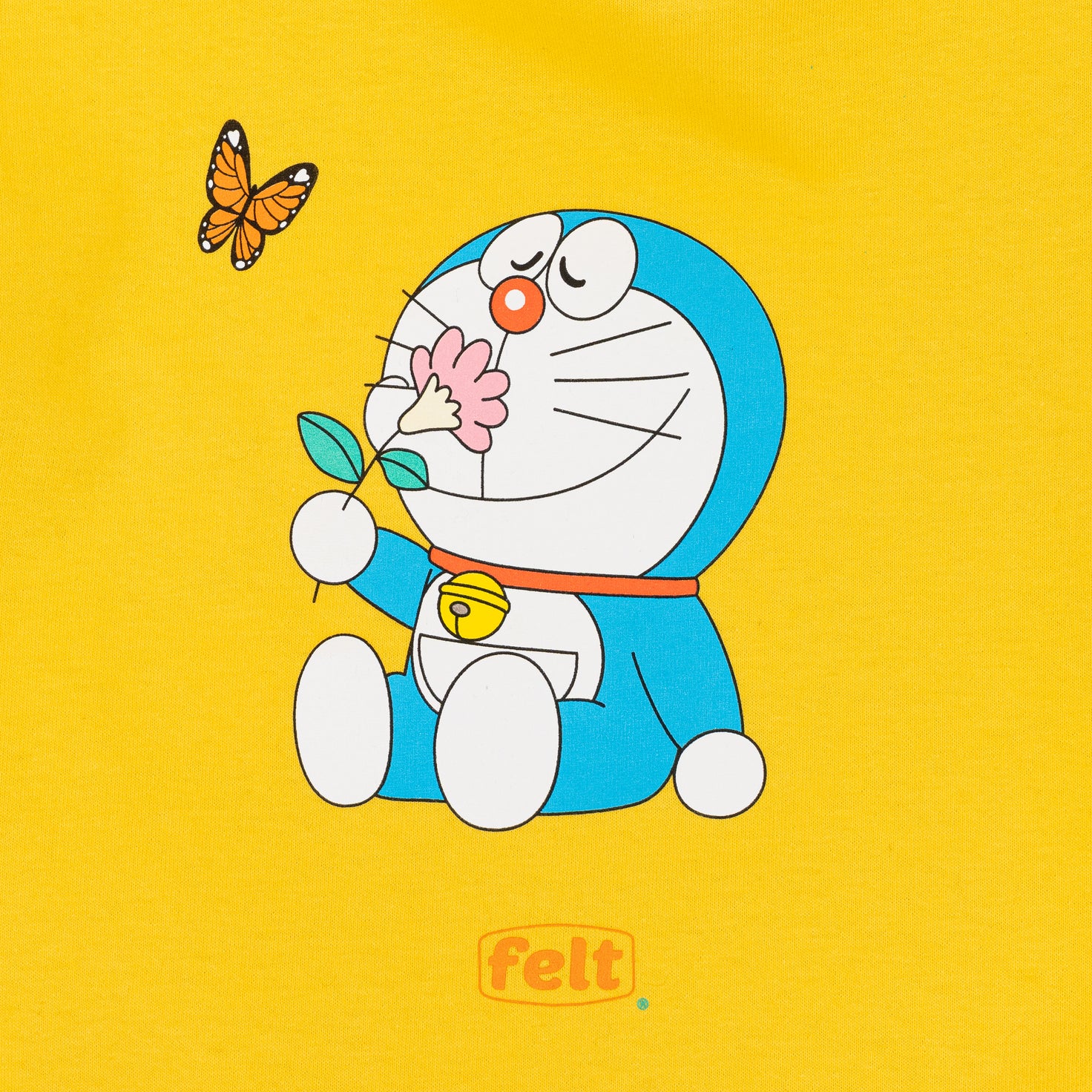 Doraemon Flower Tee