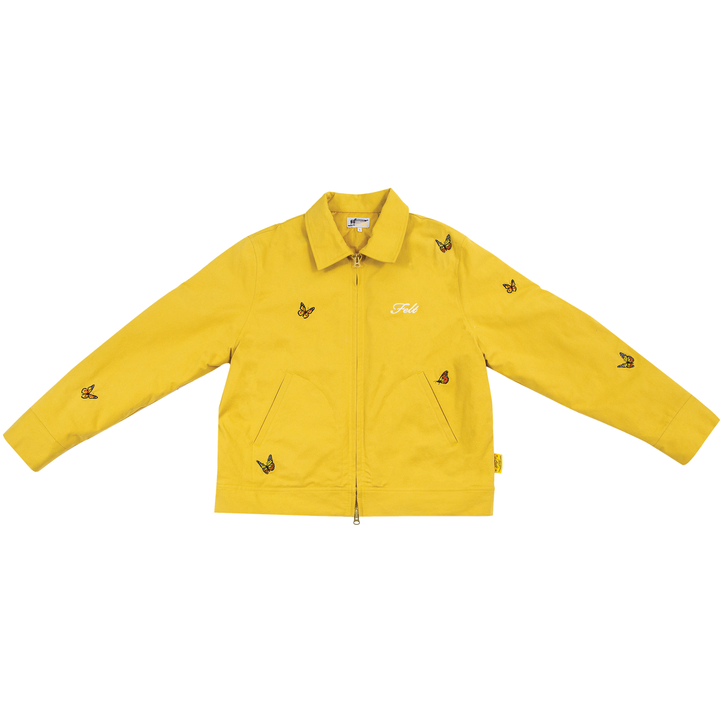 Butterfly Garden Jacket Yellow