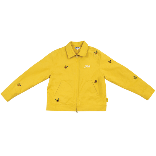 Butterfly Garden Jacket Yellow