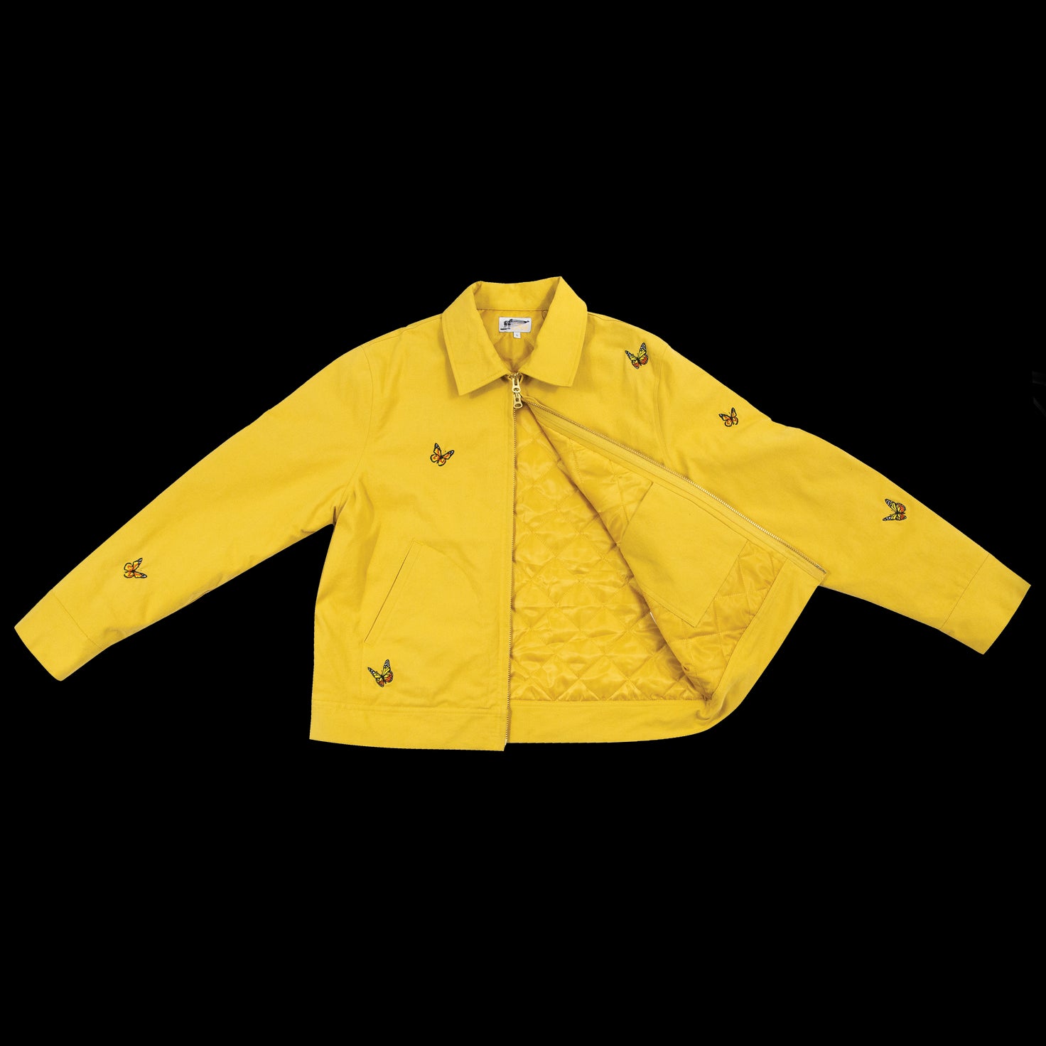 Butterfly Garden Jacket Yellow