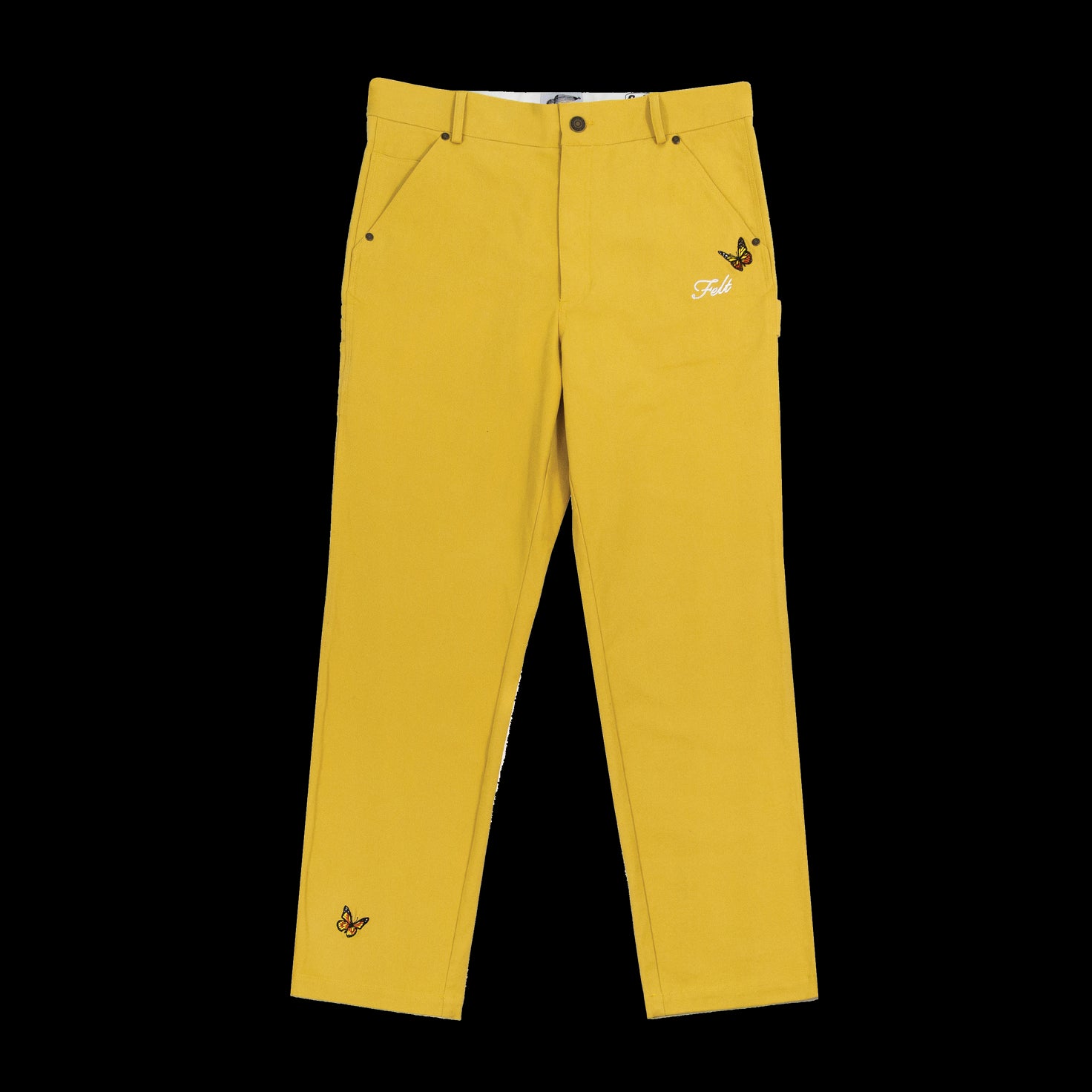 Butterfly Garden Pants Yellow