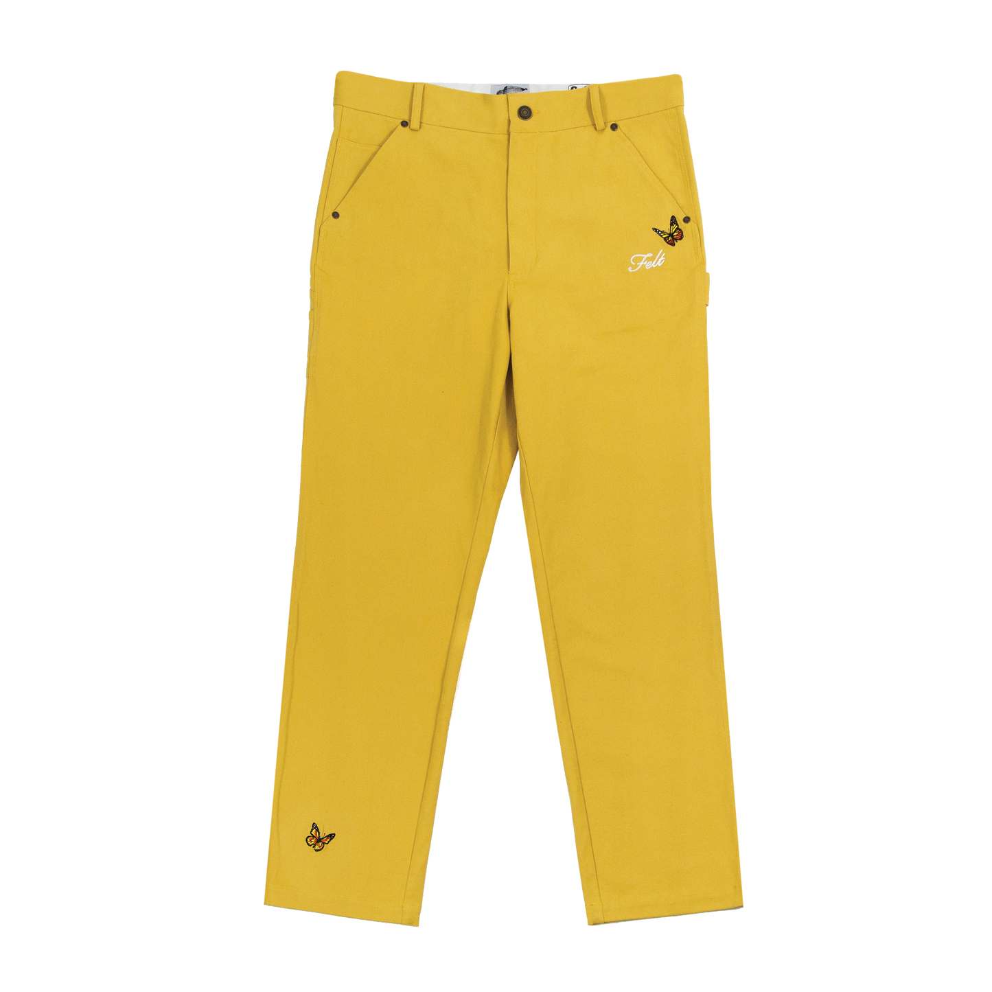 Butterfly Garden Pants Yellow