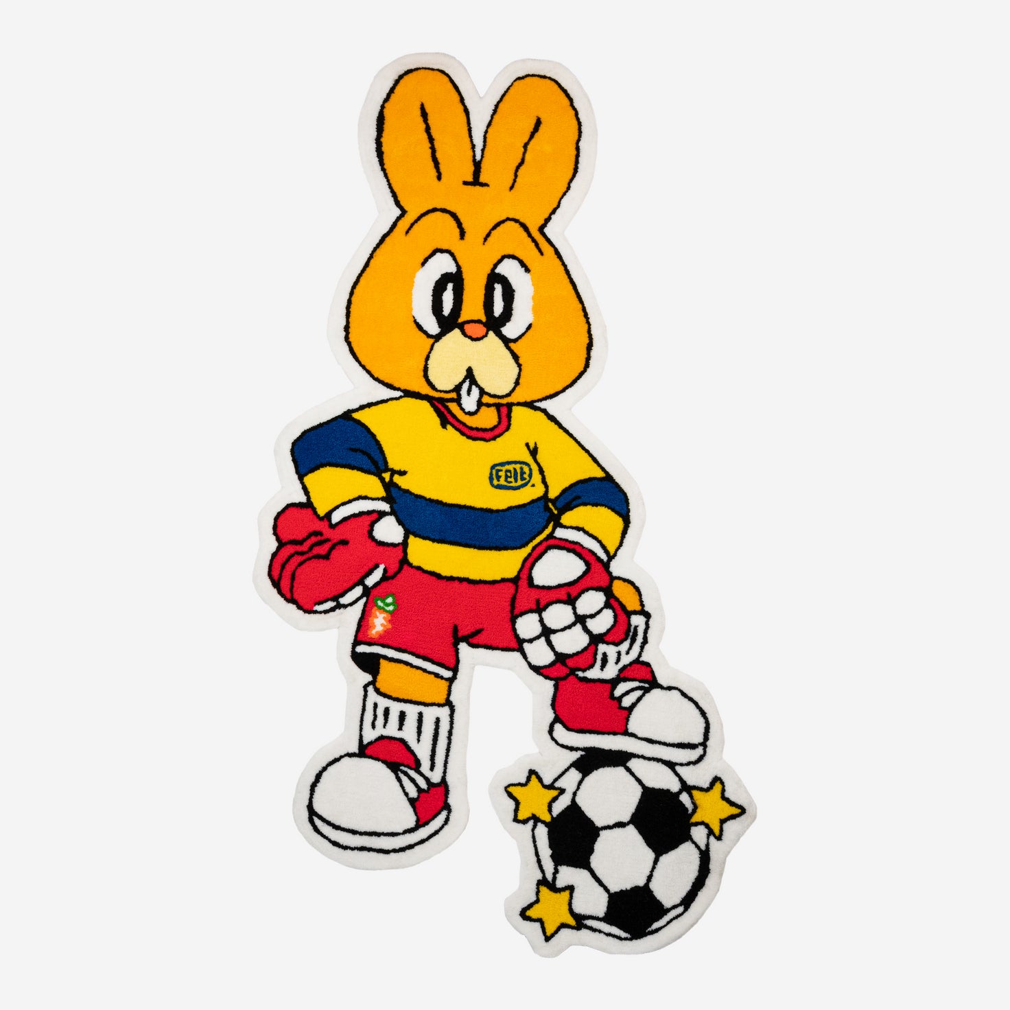 Yellow Mascot Rug