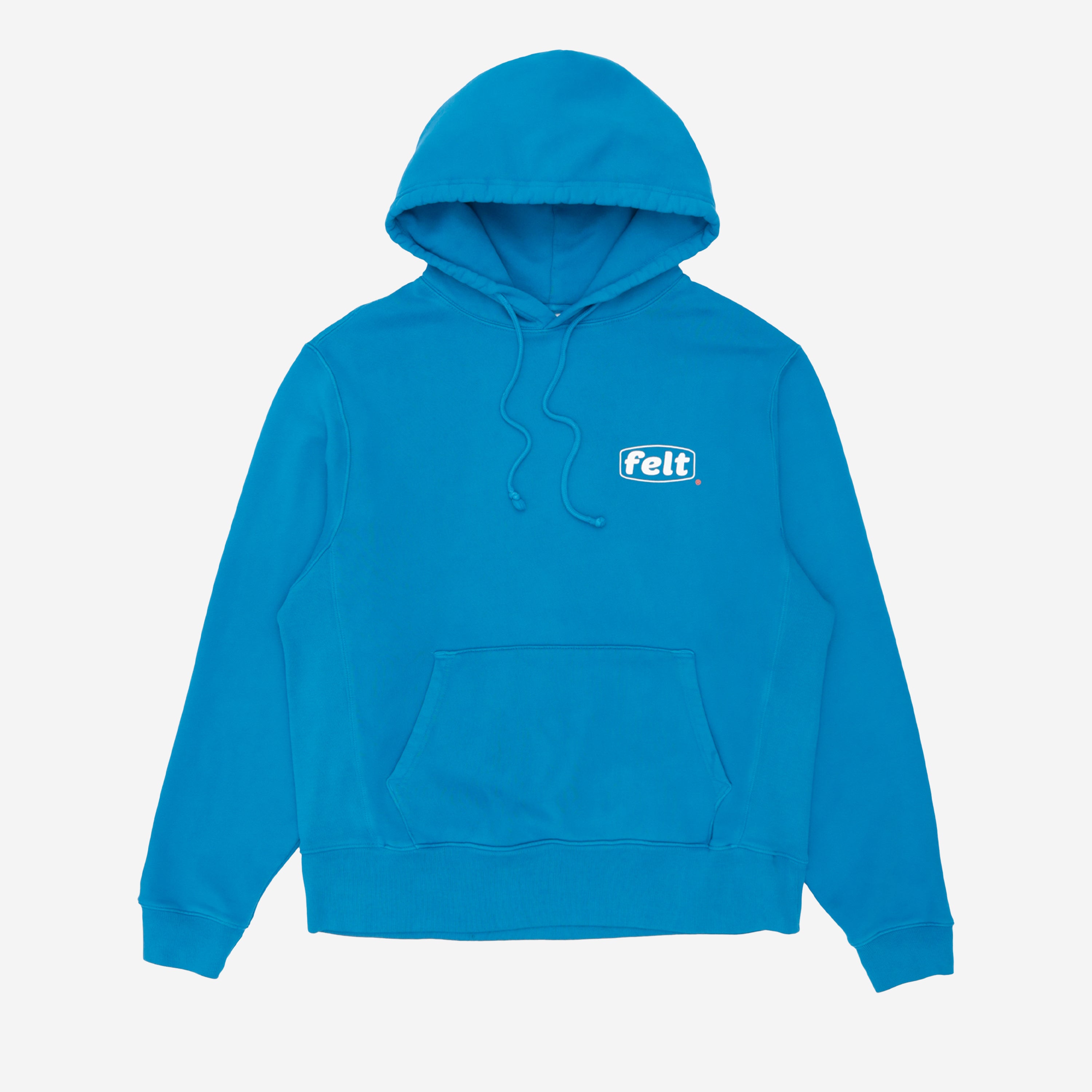 Felt - For Every Living Thing – Dyed Work Logo Hoodie