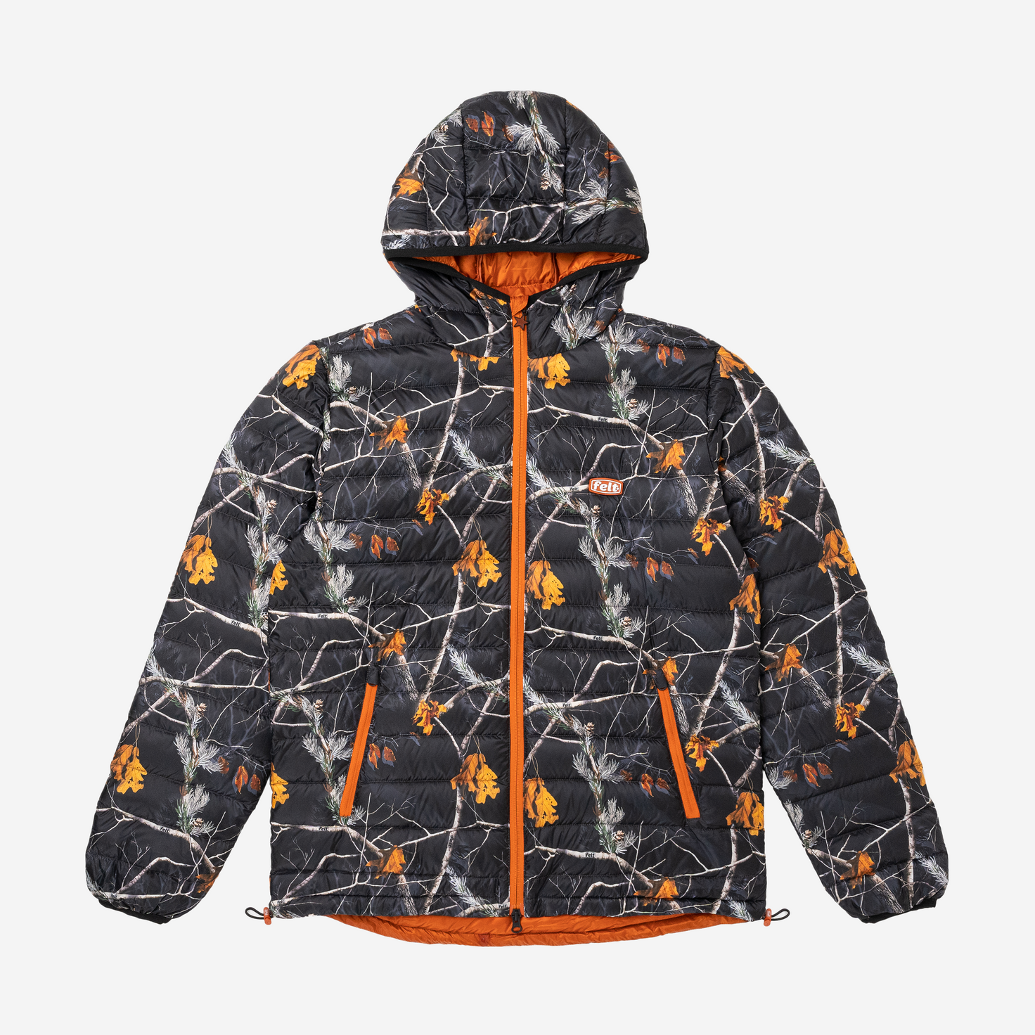 Blaze orange down 2024 jacket