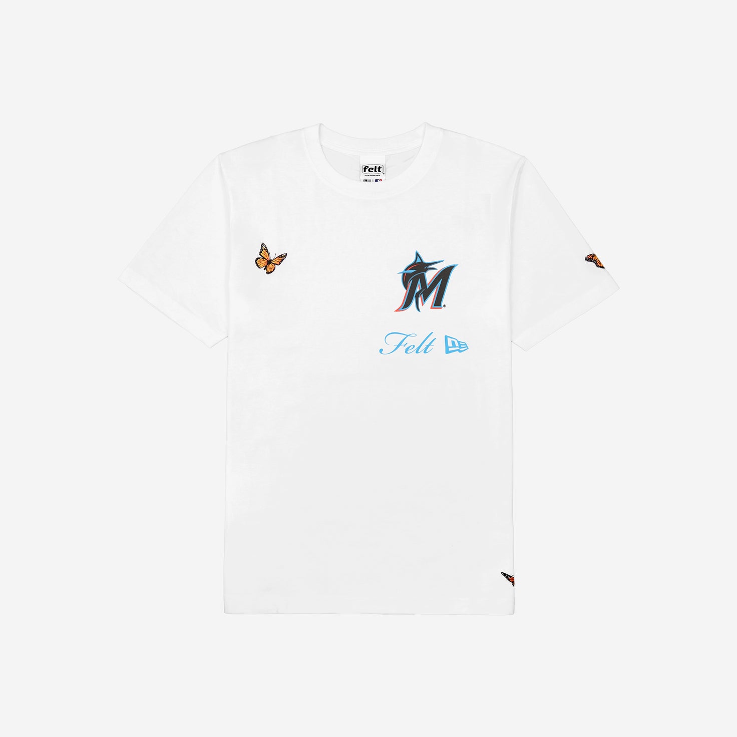 Miami Marlins Butterfly T-Shirt